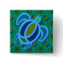 Blue Sea Turtle Buttons
