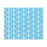 Blue Seahorse Pattern Personalized Flyer