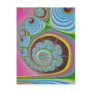 Blue Seashell Spiral Fractal