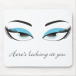 blue sexy eyes mousepads