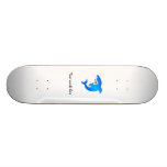 Blue shark skateboard decks