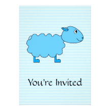 Blue Sheep Personalized Announcement