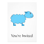 Blue Sheep. Personalized Invitation