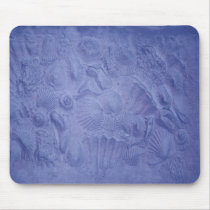 Blue Shells Mouse Pad