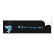 BLUE Shoes Bumper-Sticker Bumper Stickers