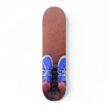 Blue Shoes - Ramp Skateboard