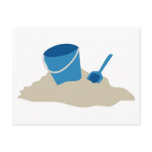 Blue Shovel and Pail