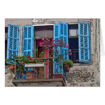 Blue Shutters Cards