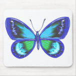 Blue Shy Mousemats