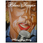 Blue singer t-shirts