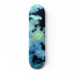 Blue Skateboard Deck