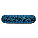 Blue Skateboarding - Skateboard