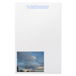 Blue Skies and Nice Clouds, Psalm 118:24 Stationery Design