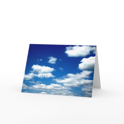 Blue Skies Card by hilory10028