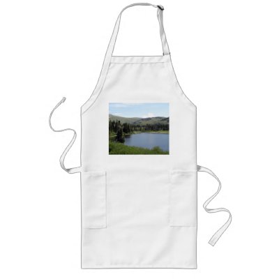 Blue Skies over Silver Lake Aprons by BlueSkiesGallery