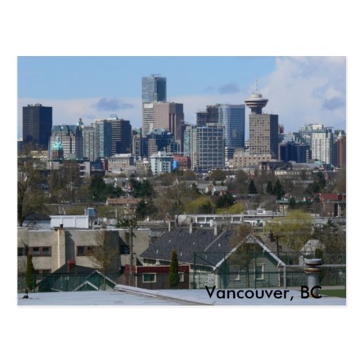 Blue Skies, Vancouver, BC Post Cards
