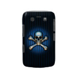 Blue Skull Black Berry Bold Case casemate cases