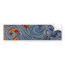 BLUE SKULL BUMPER STICKERS