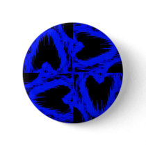 Blue Skull Turnstile Kaleidoscope Pins