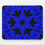Blue Skull Turnstile Kaleidoscope mousepads