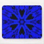 Blue Skull Turnstile Kaleidoscope mousepads