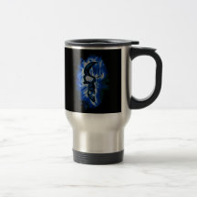 Blue Skullz Coffee Mugs