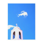 Blue Sky Church, postcard