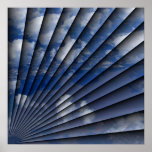 Blue sky fan posters