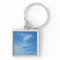 Blue Sky Keychain