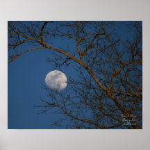 Blue Sky Moon - Print 1 of 10