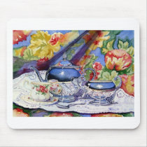 Blue Sky Tea Mouse Pad