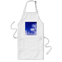 Blue Sky & White Clouds Apron