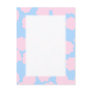 Blue Sky with Pink Clouds Pattern. Postcard