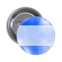 Blue sky with white clouds. buttons