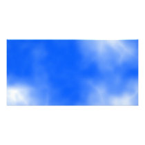 Blue sky with white clouds. photo card