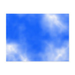 Blue sky with white clouds. post cards