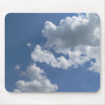 "Blue Sky Wonders" Mouse Mat