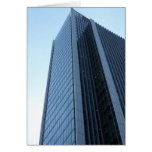 Blue skyscraper, Canary Wharf, London cards