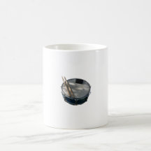 Blue Snare Drum Drumsticks and Muffler Mugs
