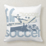 Blue Soccer American MOJO Pillow