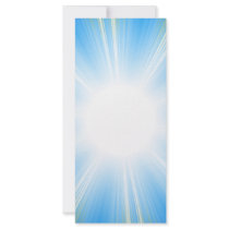 Blue Solar Flare Star Burst Background