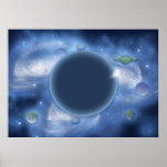 Blue space posters, prints, pictures, images