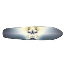 Blue Space Skateboard