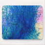 Blue Sparks Mouse Pad