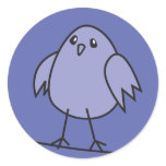 blue sparrow stickers