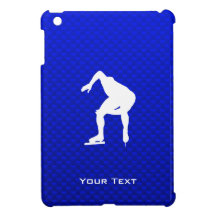 Blue Speed Skater