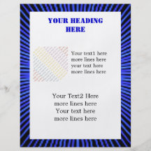 Blue Spirit Circle custom Full Color Flyer