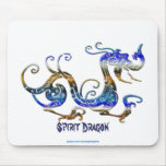 BLUE SPIRIT DRAGON Mousepad