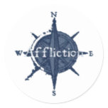 Blue Star Affliction Sticker
