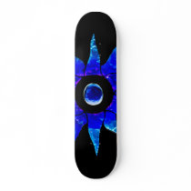 Blue Star Custom Skate Board
